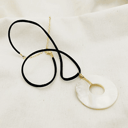 Collar rueda de Nácar natural
