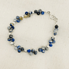 Pulsera trenza Lapislazuli