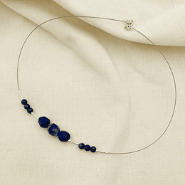 Collar piedras Lapislázuli naturales