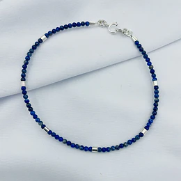 Pulsera piedras Lapislázuli miniatura
