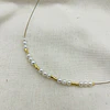 Collar gargantilla de perlas naturales