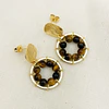Aros Girasol de Ojo de trigre