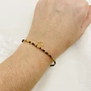 Pulsera estrella minimalista con piedra Mookaita 