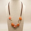 Collar piedras Agata Cornalina en bruto