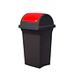 Caixote de Reciclagem com Tampa Basculante Purtec - 50 Litros - Thumbnail 8