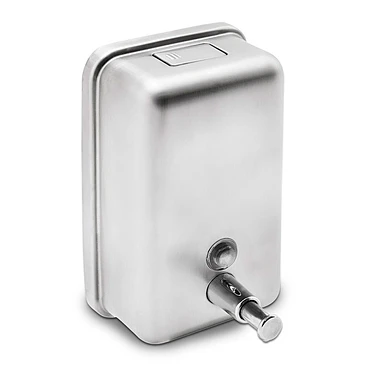 Dispensador de Sabonete Líquido Purtec Inox - Escovado 1