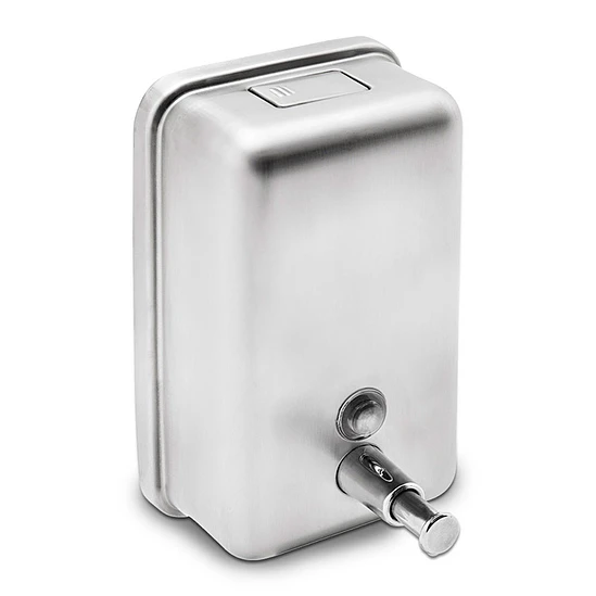 Dispensador de Sabonete Líquido Purtec Inox - Escovado 1