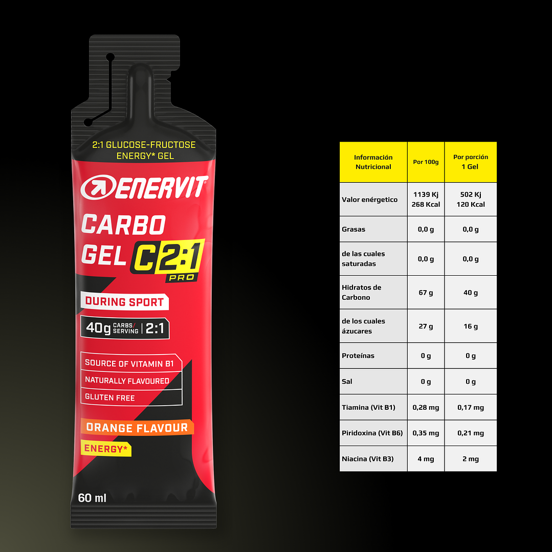 Enervit Carbo Gel 2:1 Pro 2