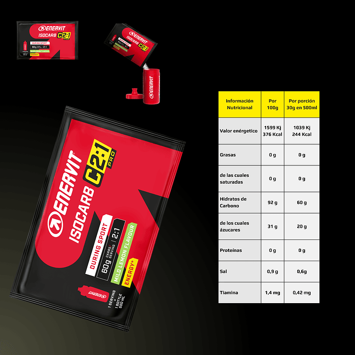 Enervit Isocarb C2:1 Pro sachet 2