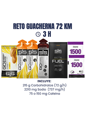 SIS – RETO GUACHERNA (72 KM / 3H)