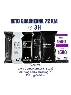 MAURTEN – RETO GUACHERNA (72 KM / 3H)