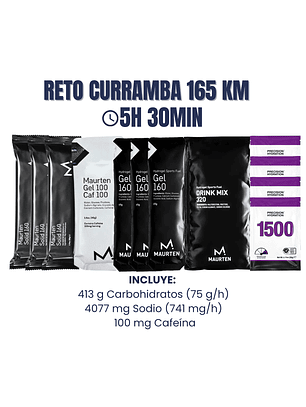 RETO CURRAMBA (165 KM / 5 H 30 MIN)