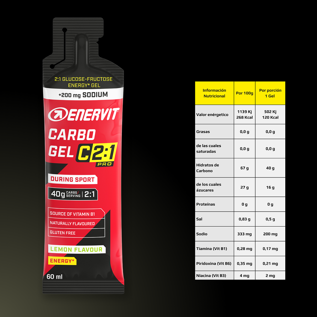 Enervit Carbo Gel 2:1 Pro + Sodio 2