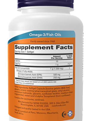Ultra Omega 3 Now Foods