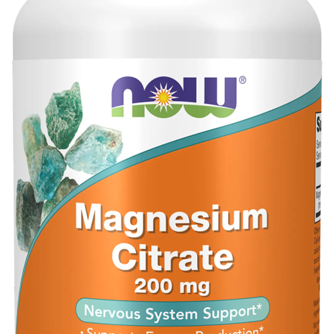 Citrato de Magnesio Now Foods 1