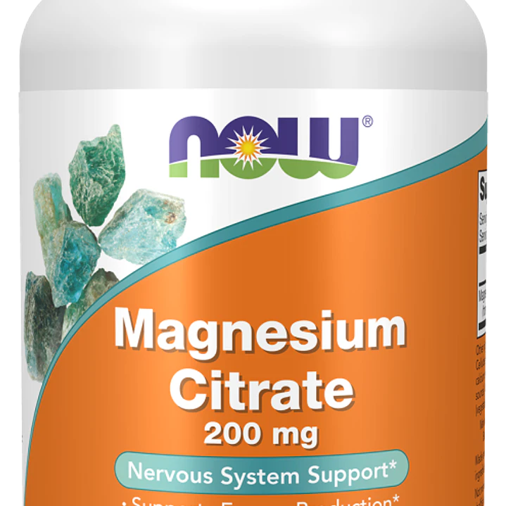Citrato de Magnesio Now Foods 1