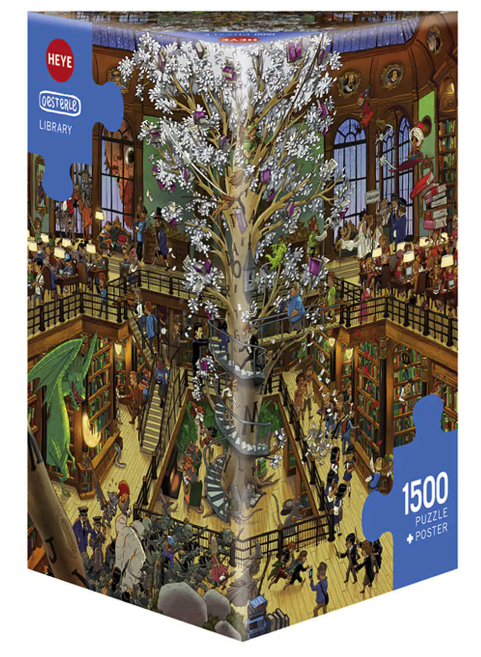Puzzle 1500 Piezas | Library 1