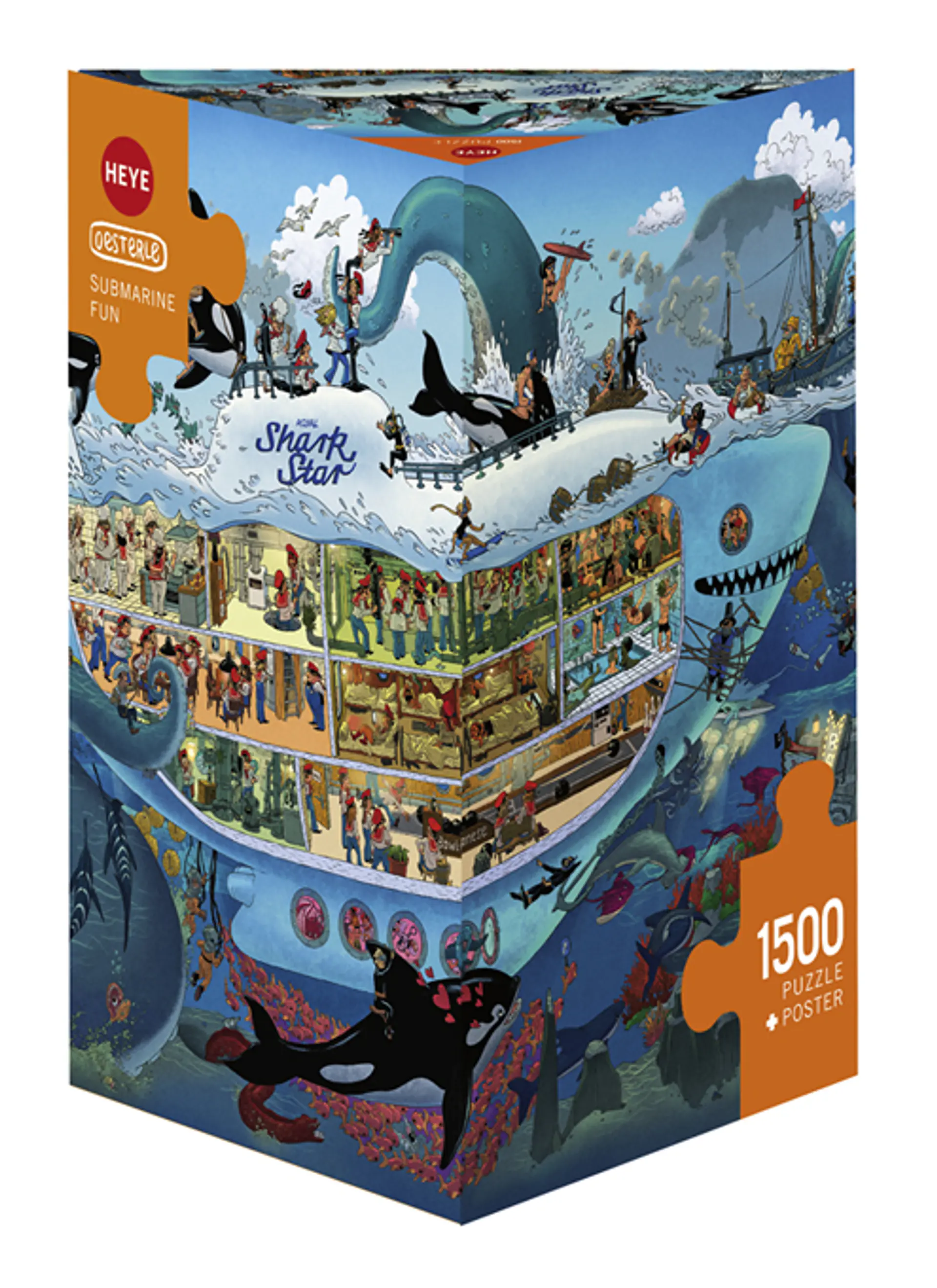 Puzzle 1500 Piezas | Submarine Fun 1