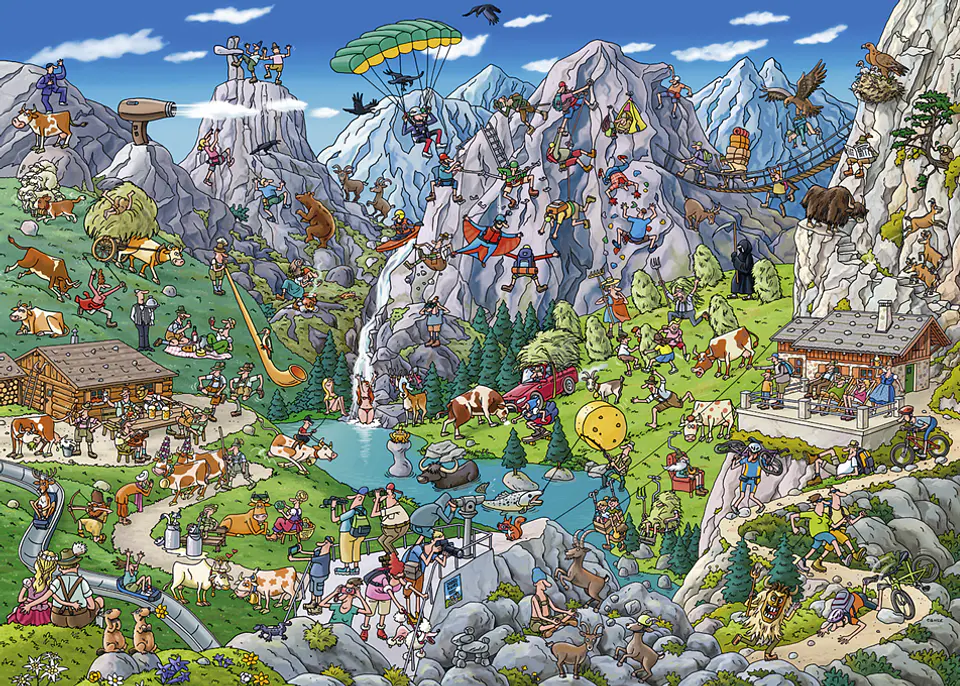 Puzzle 1000 Piezas | Alpine Fun 2