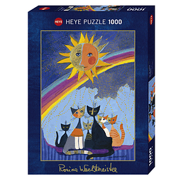 Puzzle 1000 Piezas | Gold Rain Heye 