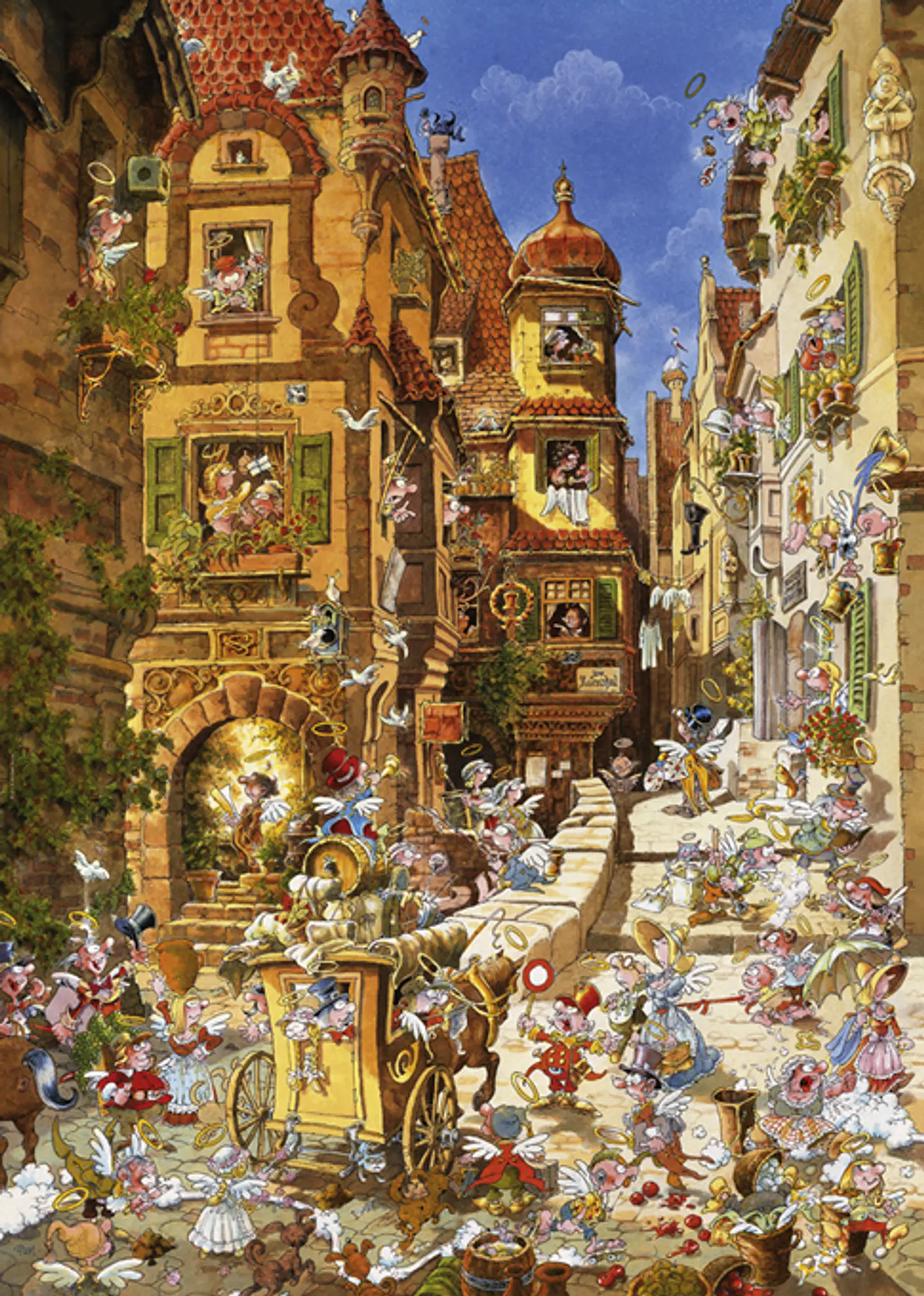 Puzzle 1000 Piezas | Romantic Town By Day 2