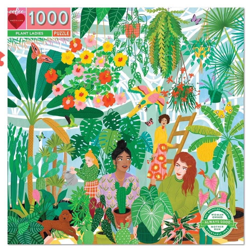 Puzzle 1000 Piezas | Las Chicas Botánicas Eeboo 