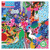 Puzzle 1000 Piezas | Jardín de Pavos Reales Eeboo 