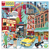 Puzzle 1000 Piezas | Vida en Nueva York Eeboo 