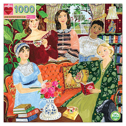 Puzzle 1000 Piezas | El Club de Lectura de Jane Austen Eeboo