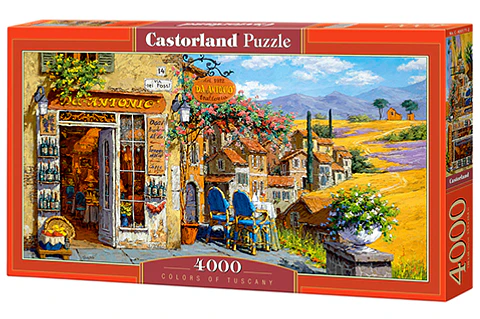 Puzzle 4000 Piezas | Colores de Toscana