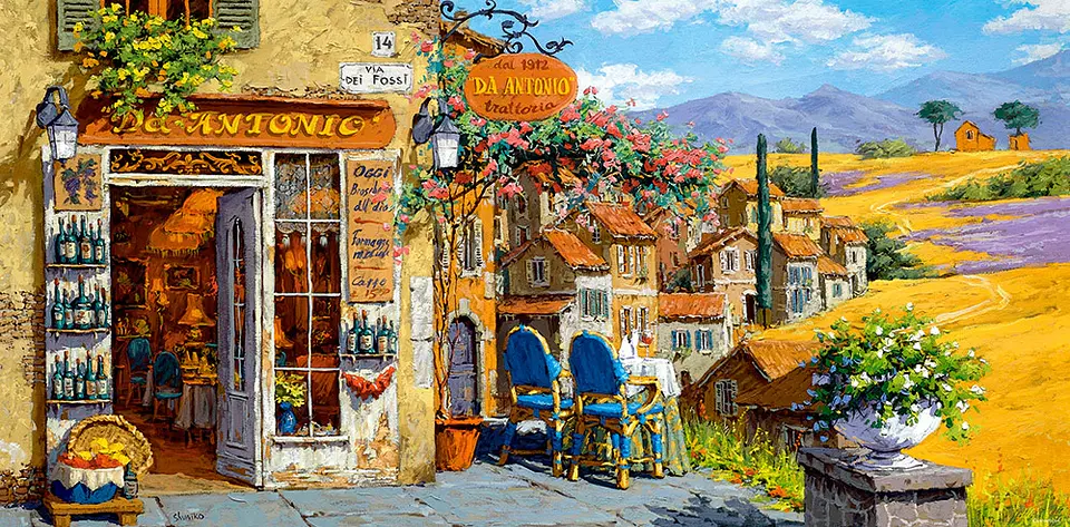 Puzzle 4000 Piezas | Colores de Toscana 3