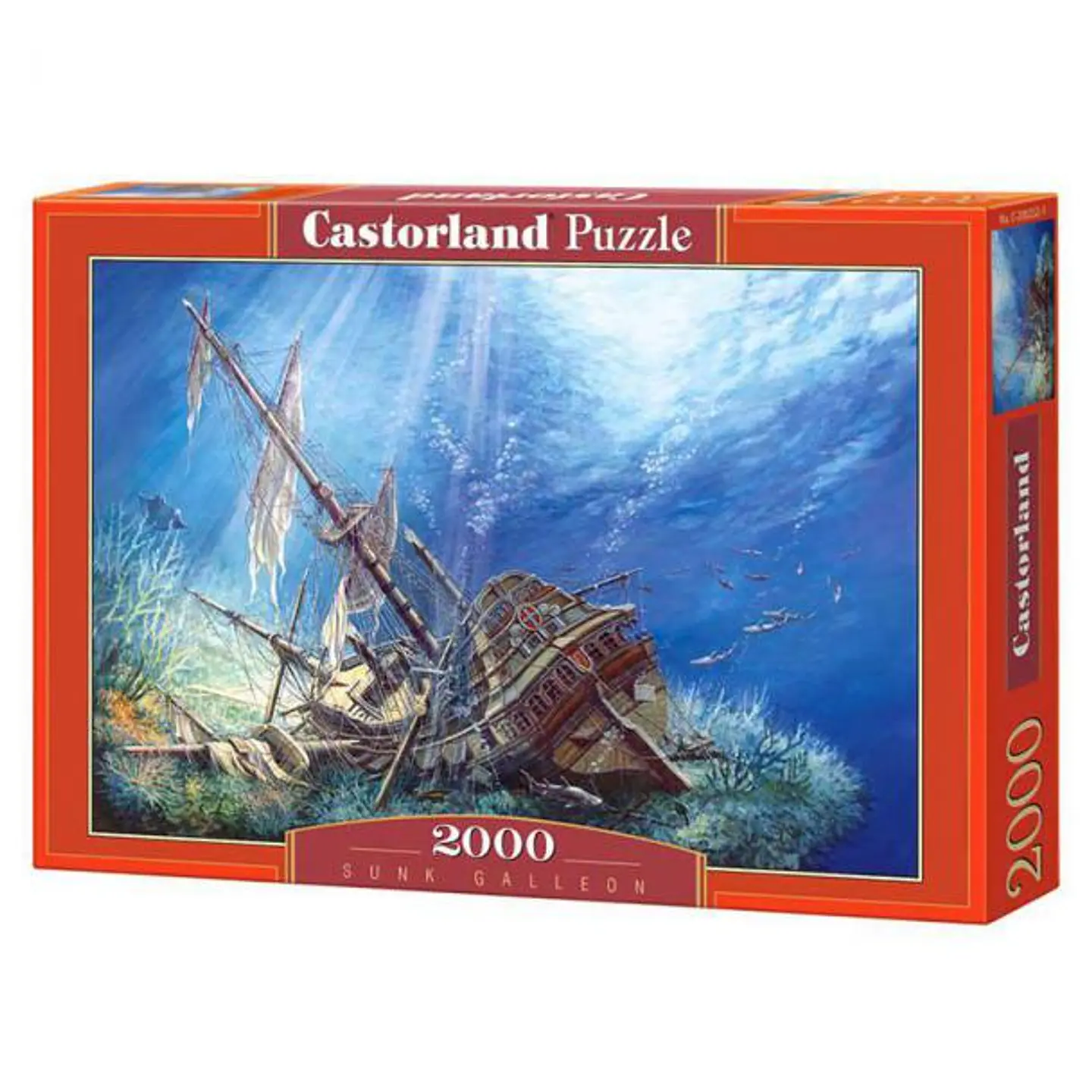 Puzzle 2000 Piezas | Galeón Hundido 1