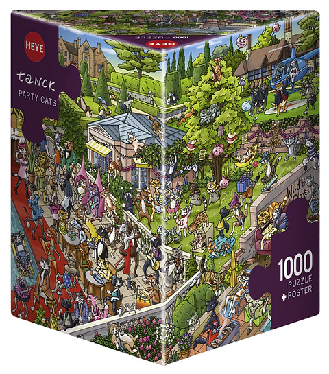 Puzzle 1000 Piezas | Party Cats