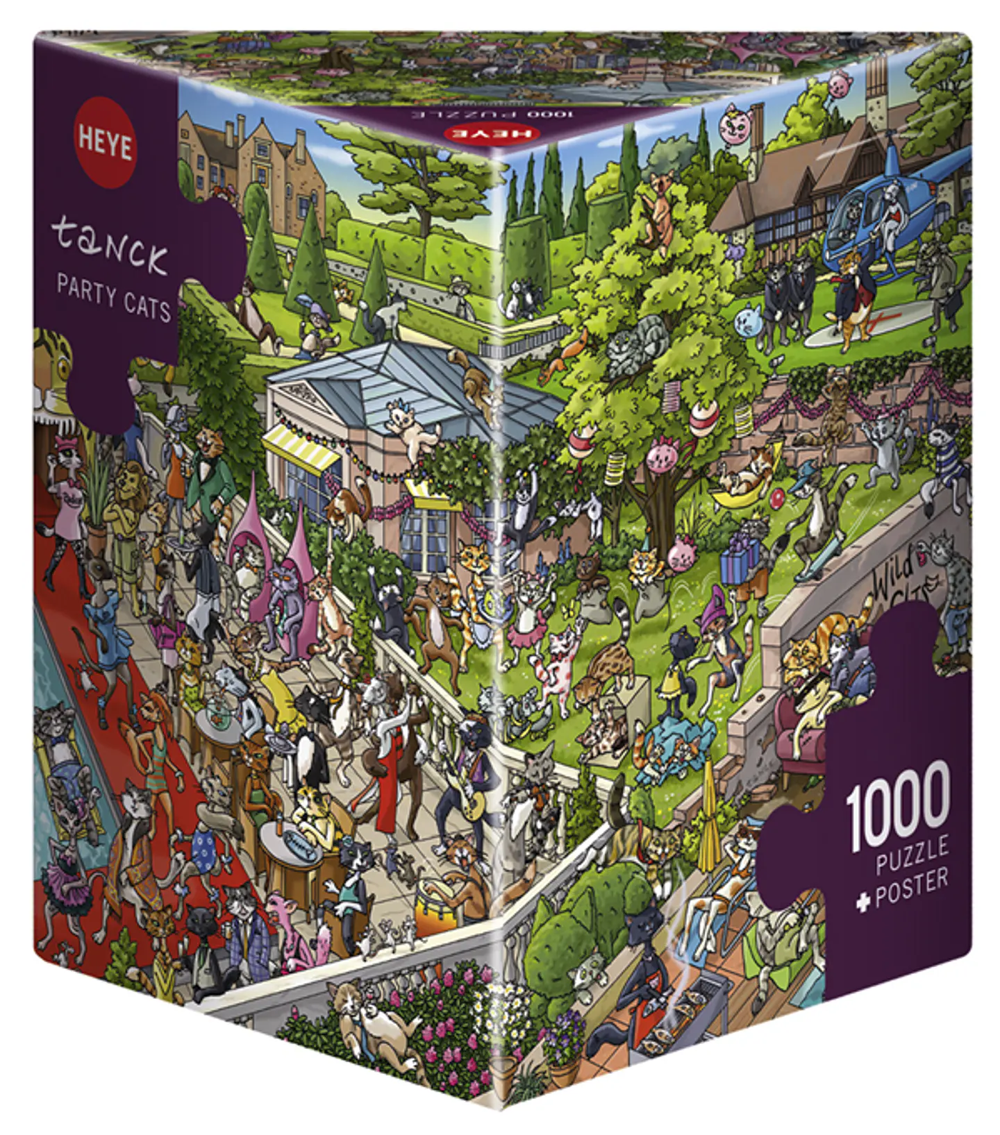 Puzzle 1000 Piezas | Party Cats 1