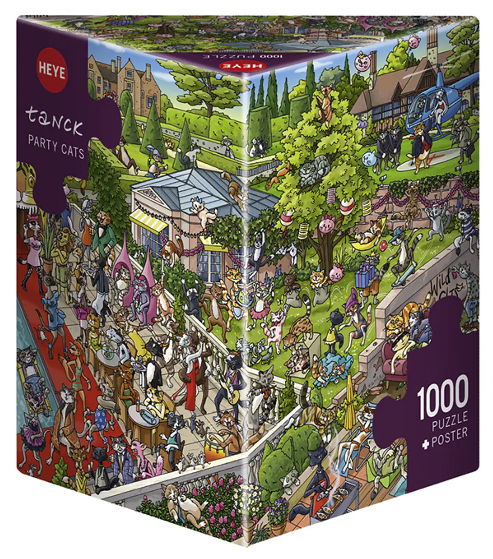 Puzzle 1000 Piezas | Party Cats 1