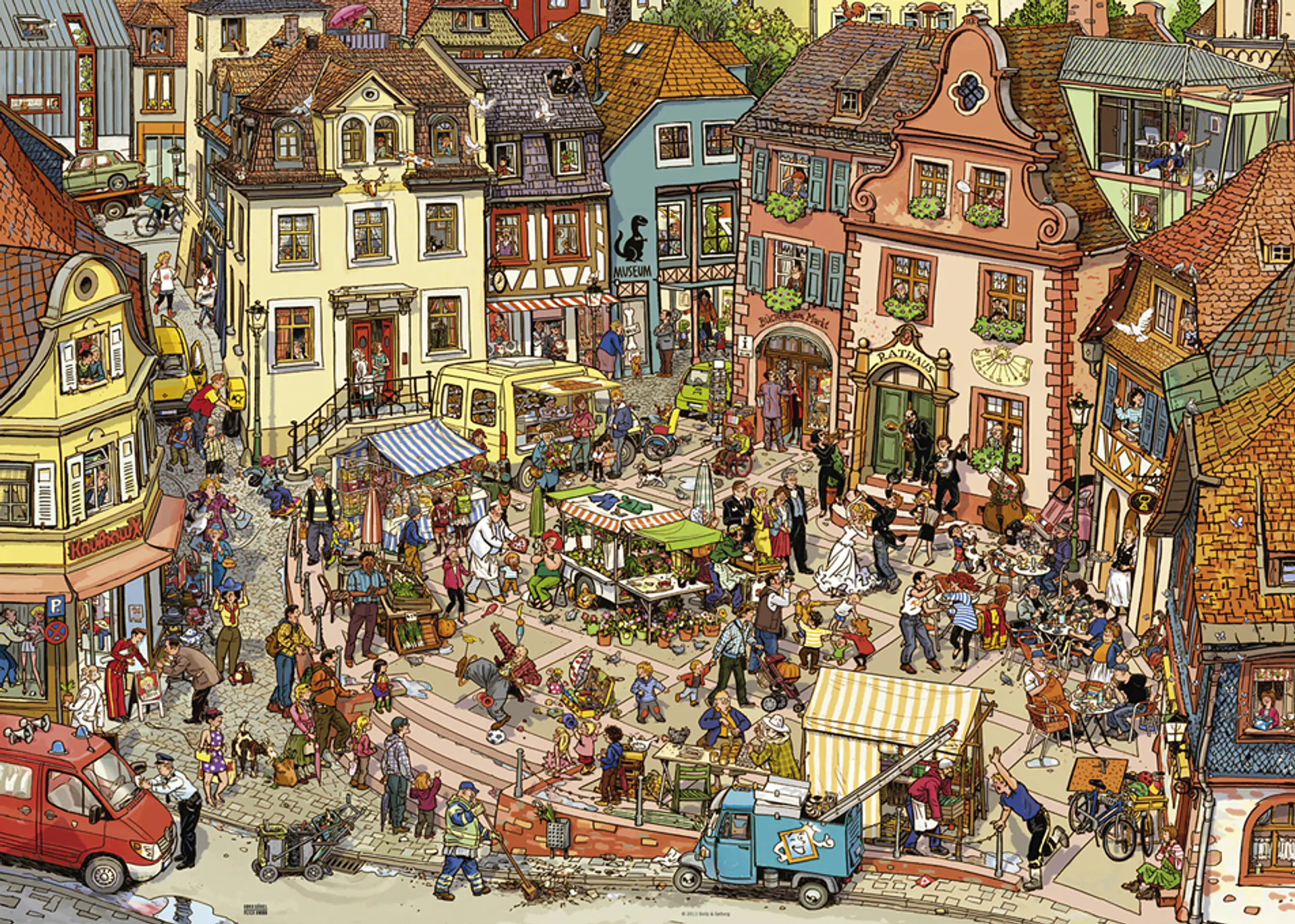 Puzzle 1000 Piezas | Market Place 2