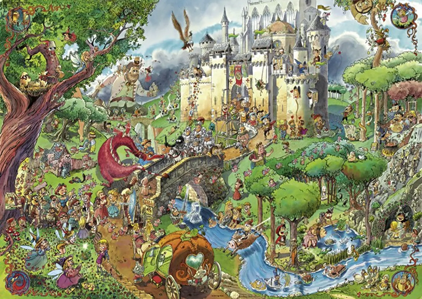 Fairy Tales | Puzzle Heye 1500 Piezas  2
