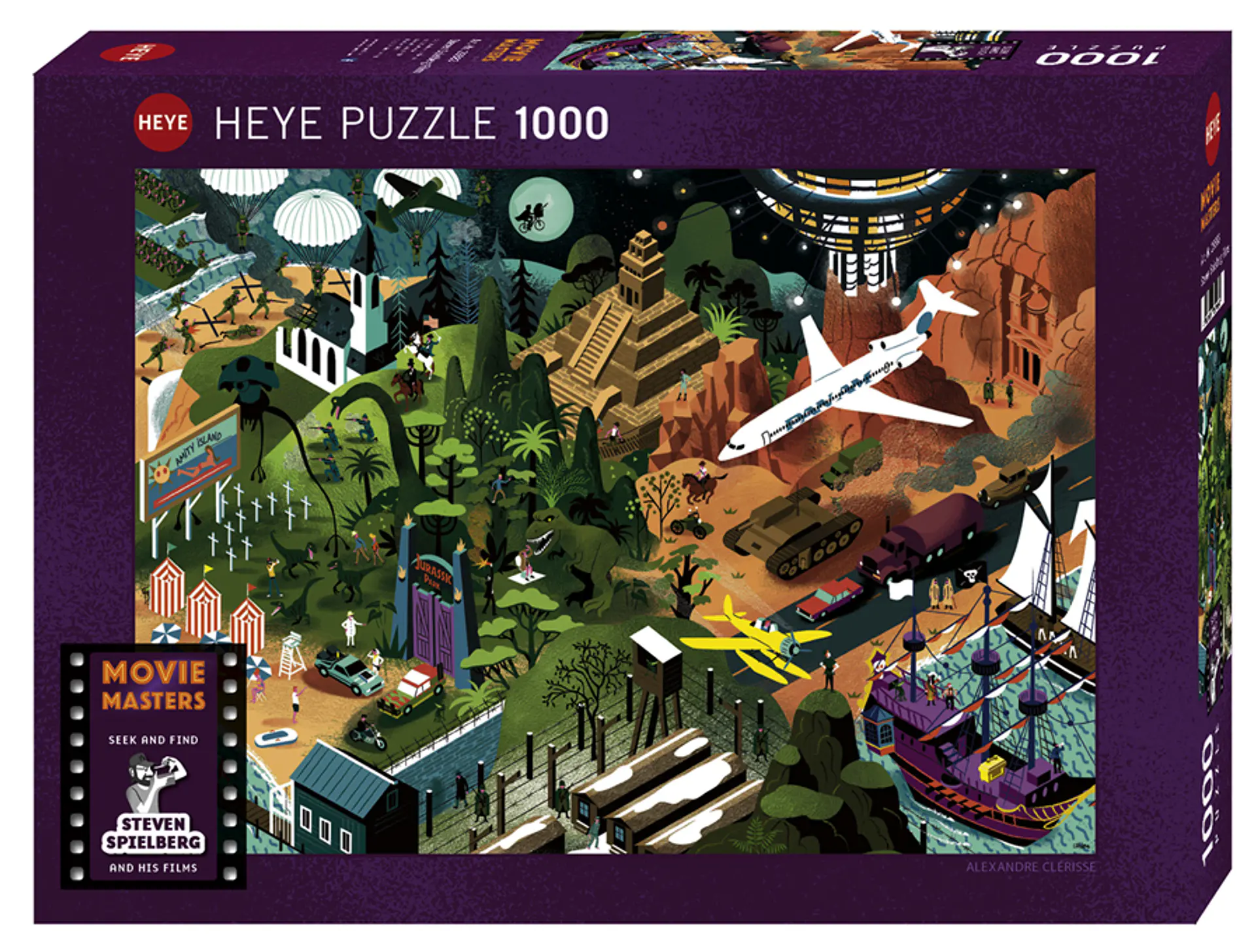 Steven Spielberg Films | Puzzle Heye 1000 Piezas  1