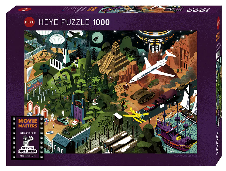 Steven Spielberg Films | Puzzle Heye 1000 Piezas  1