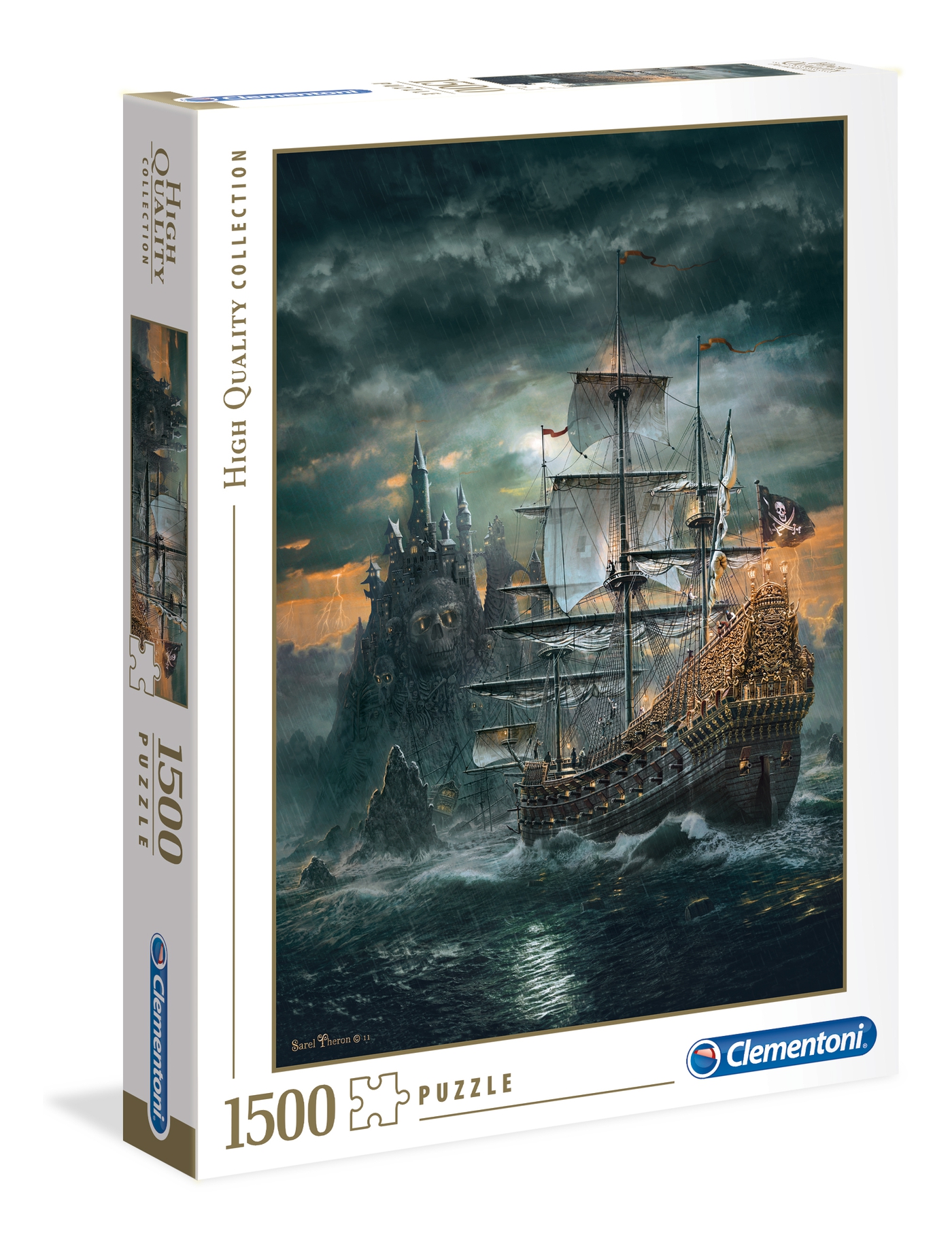 El Barco Pirata | Puzzle Clementoni 1500 Piezas