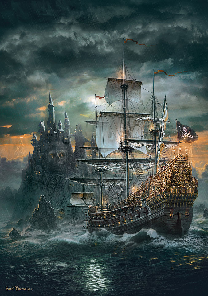 El Barco Pirata | Puzzle Clementoni 1500 Piezas