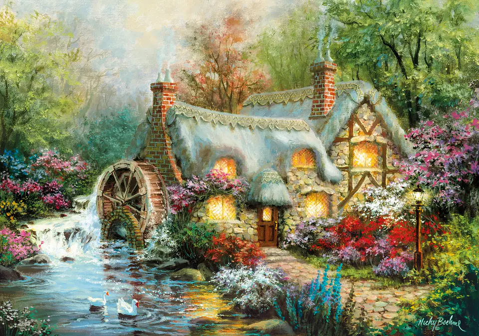 Puzzle 1500 Piezas | Refugio en el Campo 2