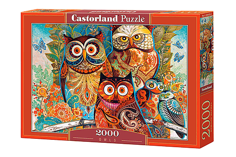 Puzzle 2000 Piezas | Búhos