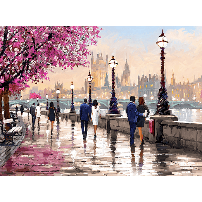 A lo largo del rio | Puzzle 2000 Piezas Castorland 2