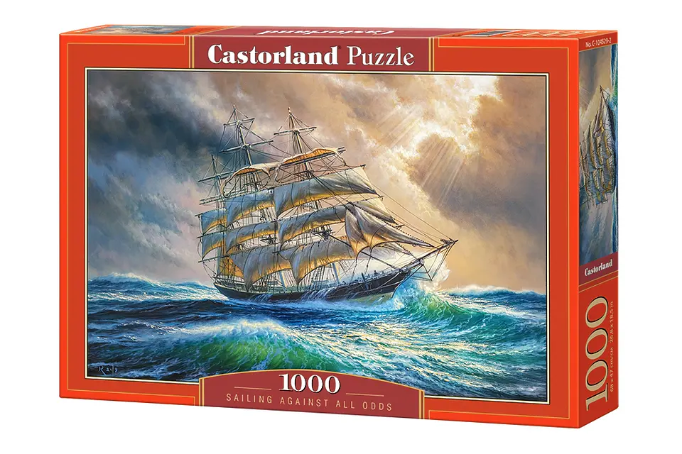 Puzzle 1000 Piezas | Navegando contra viento y marea  1