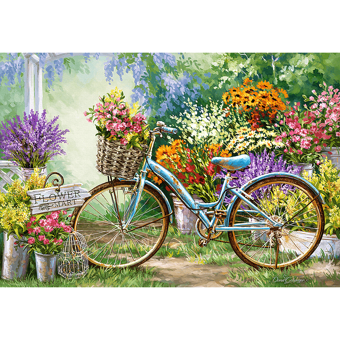 Mercado de Flores | Puzzle Castorland 1000 Piezas 2