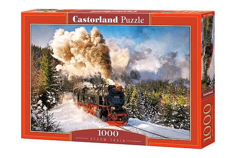 Tren a vapor | Puzzle Castorland 1000 Piezas