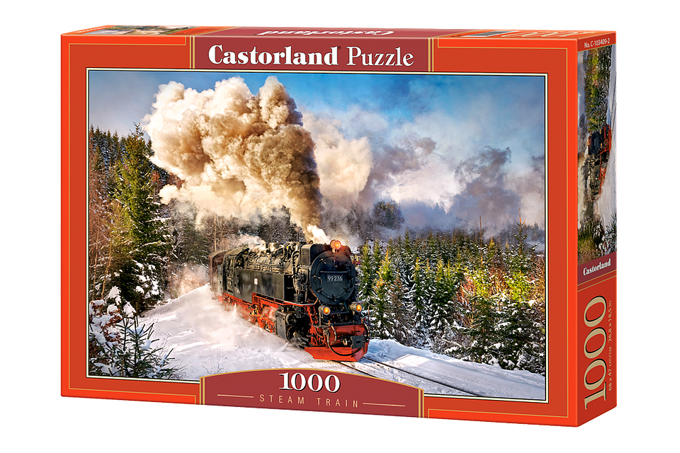Tren a vapor | Puzzle Castorland 1000 Piezas 1