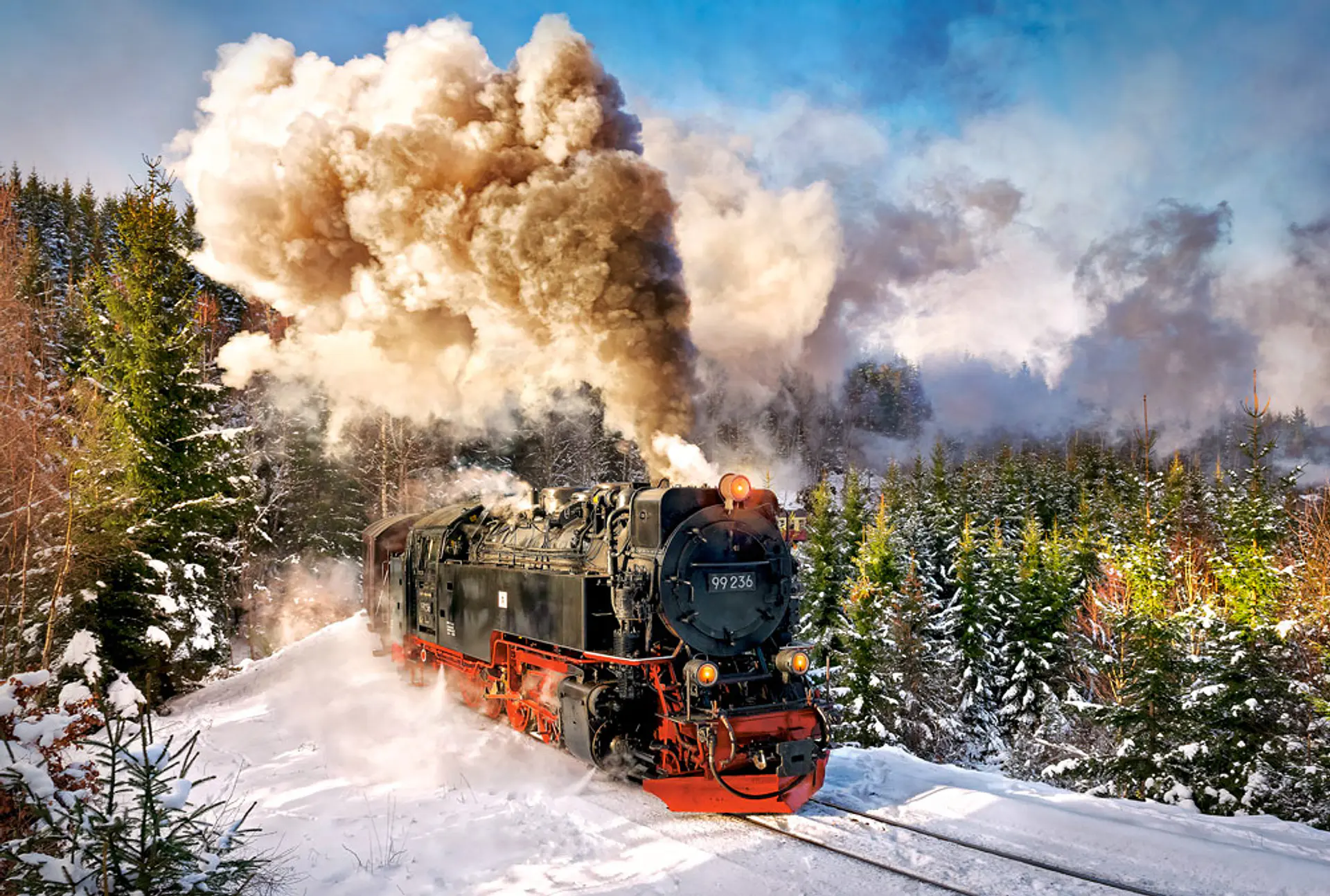 Puzzle 1000 Piezas | Tren a vapor 2