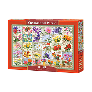 Puzzle 1000 Piezas | Vintage Floral Castorland